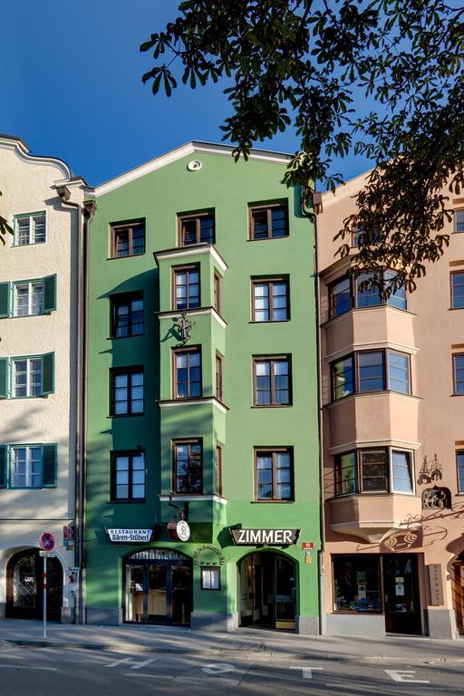 Cityhotel Schwarzer Baer Innsbruck Exteriör bild
